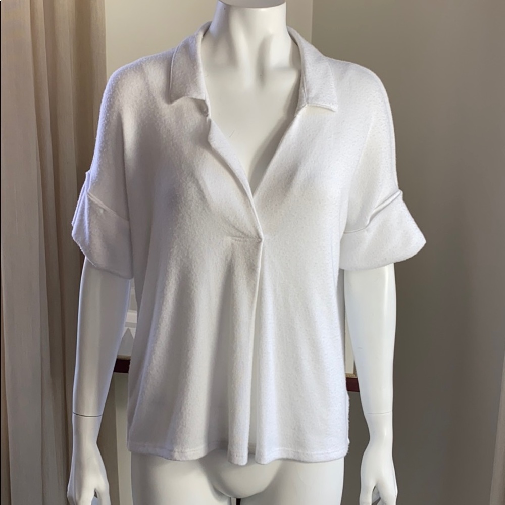 NWT McGuire Denim Alexa Tee in Powder